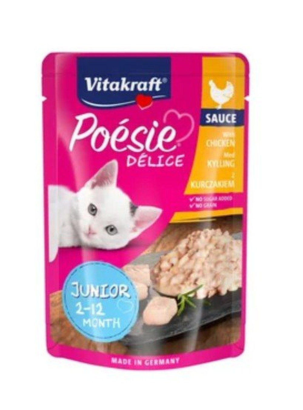 Vitakraft Poésie Délice Sauce Junior kuře 85 g