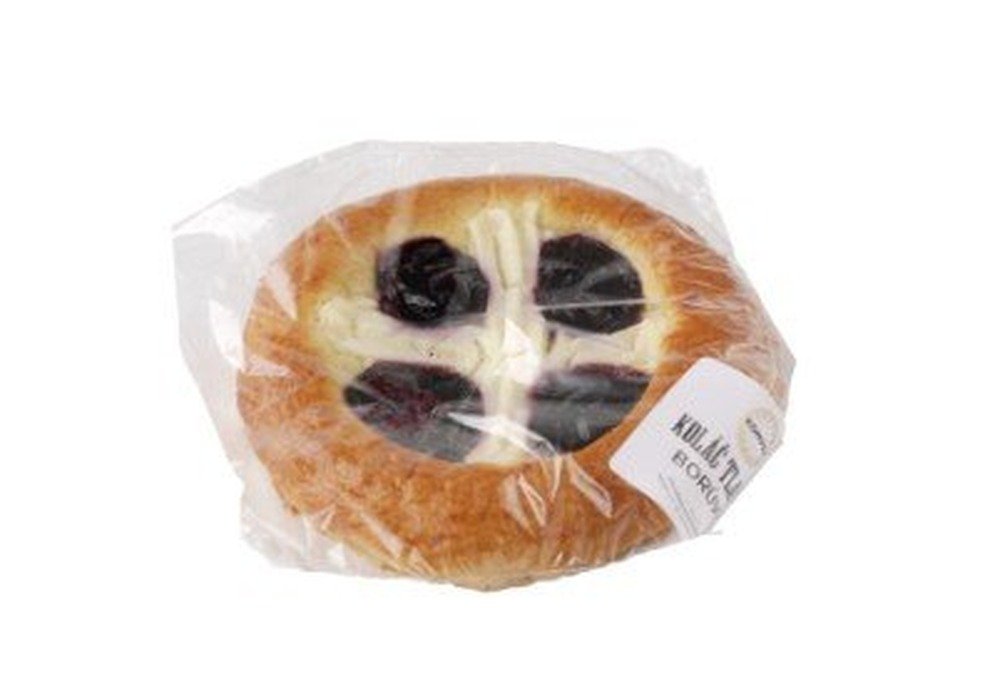 Koláč tlačený borůvka