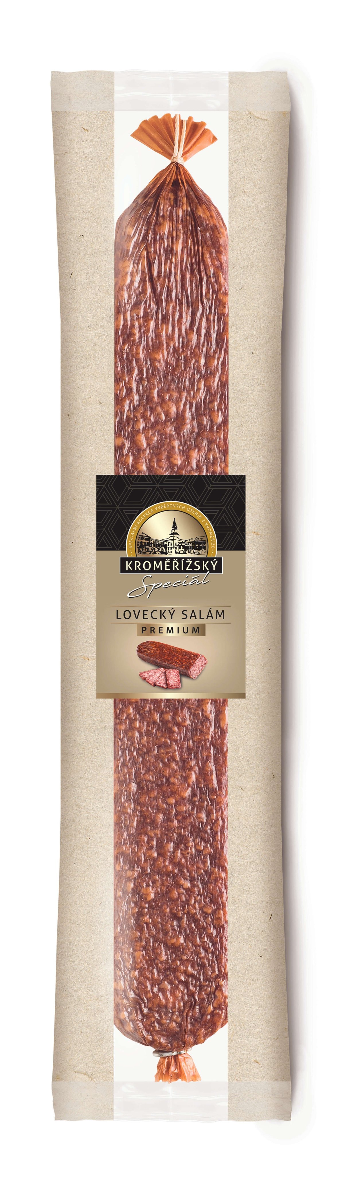 Kroměřížský speciál Lovecký salám 450g