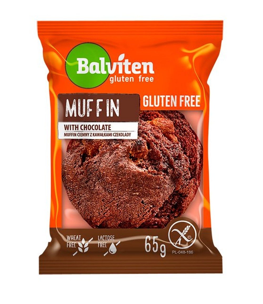 Bezlepkový Muffin dark 65g