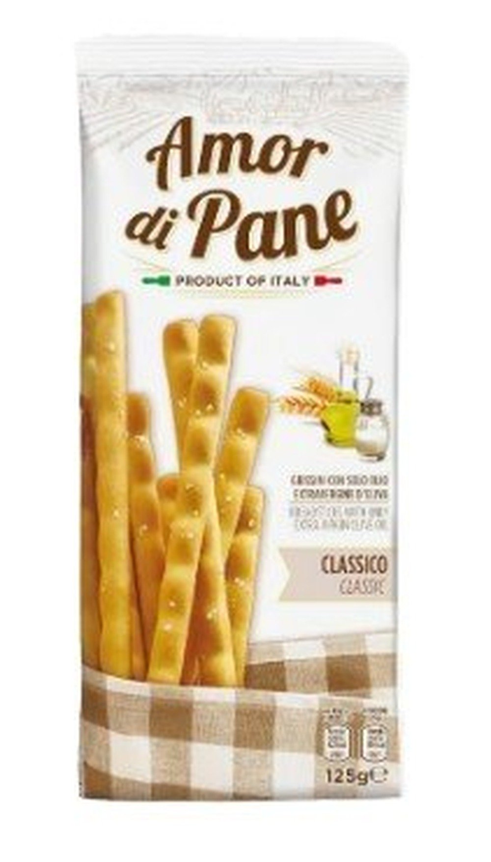 Grissini Amor di Pane Classic 125g