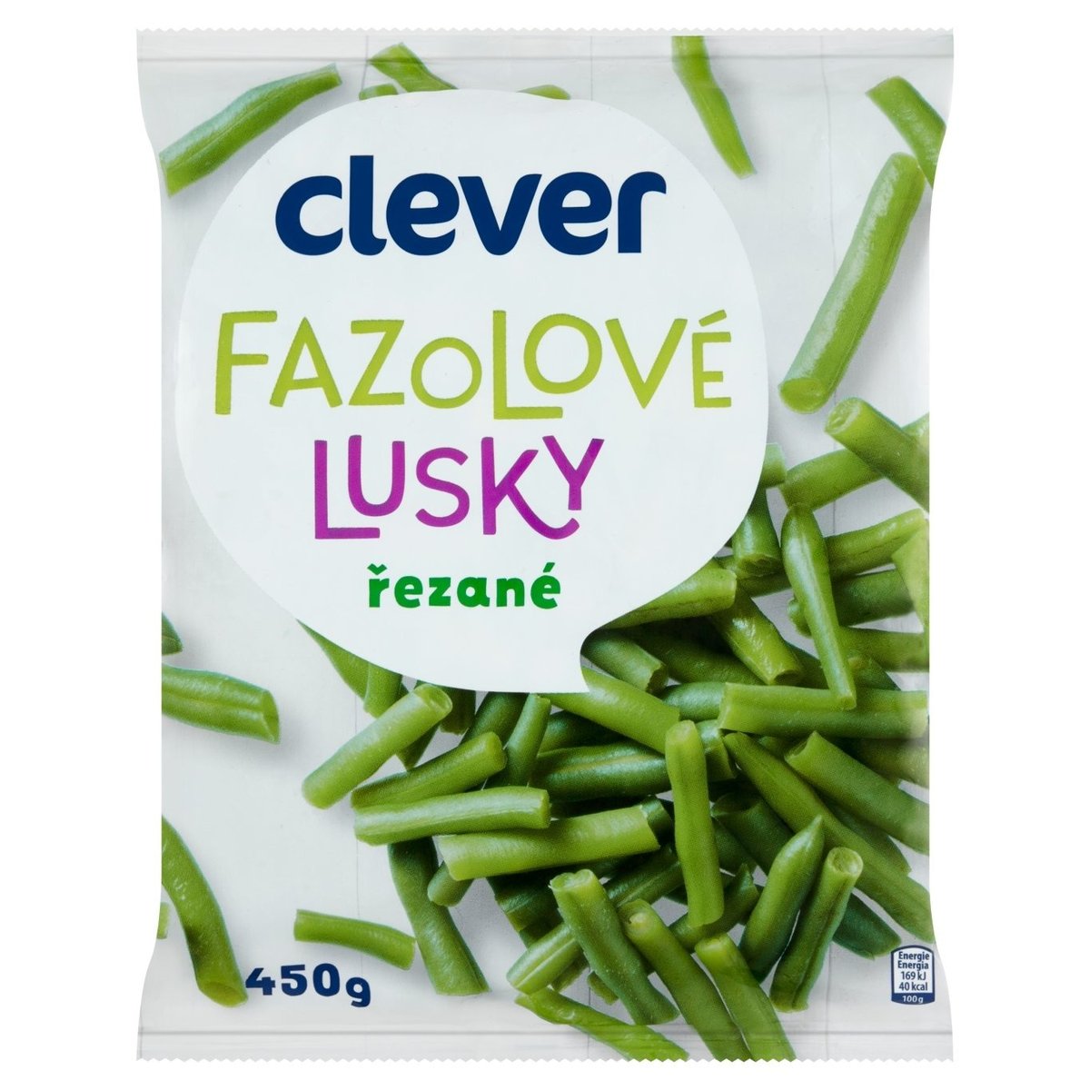 clever Fazolové lusky řezané 450g
