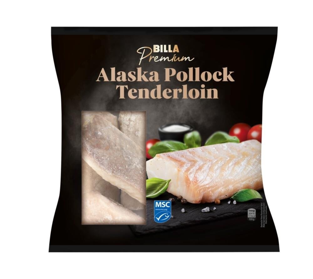 BILLA Pemium Alaska Pollock Tenderloin 600g