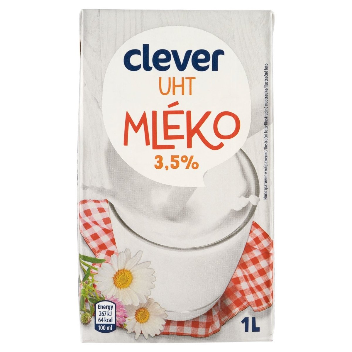 clever Mléko 3,5 % 1l
