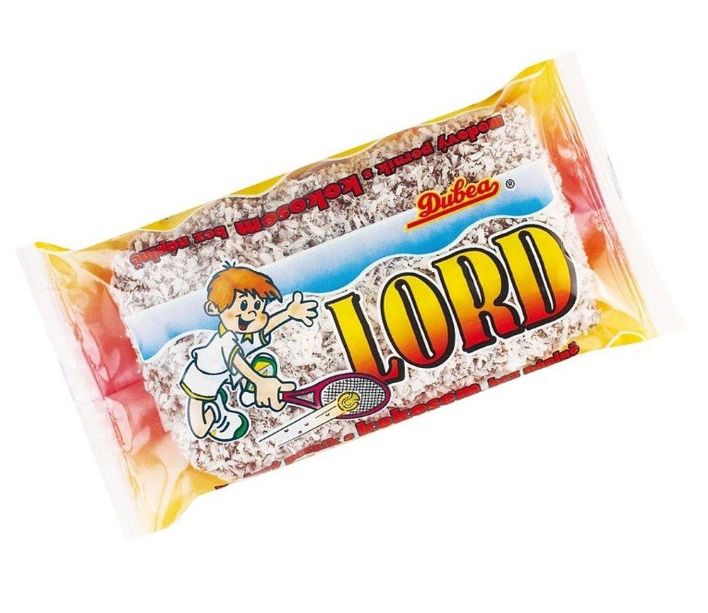 Lord medový perník neplněný sypaný kokosem 60g