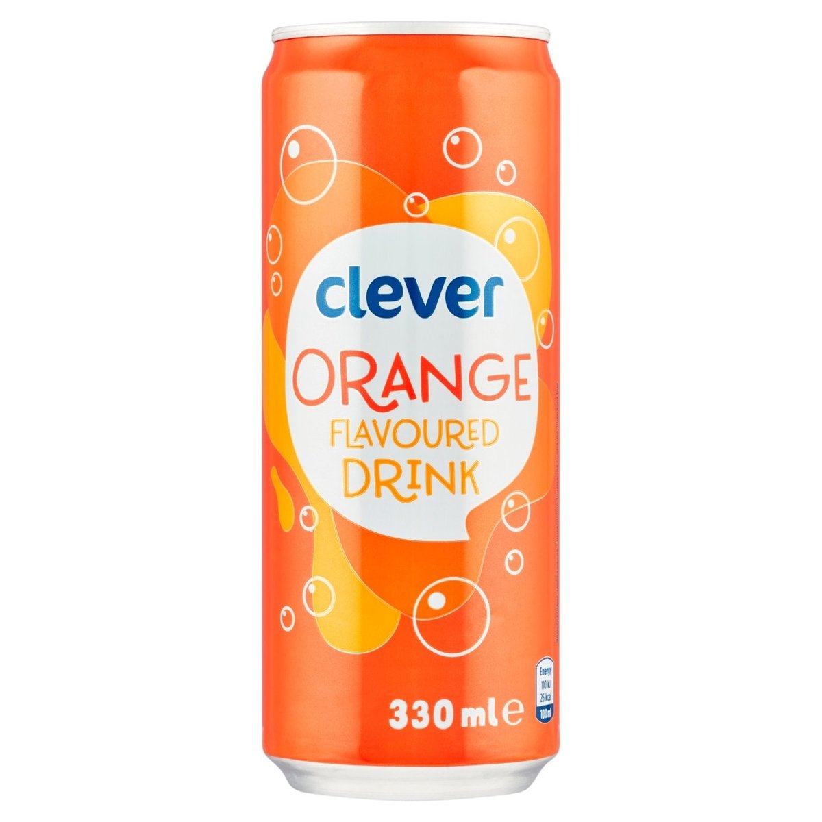 clever Sycená limonáda s pomerančovou příchutí 330ml