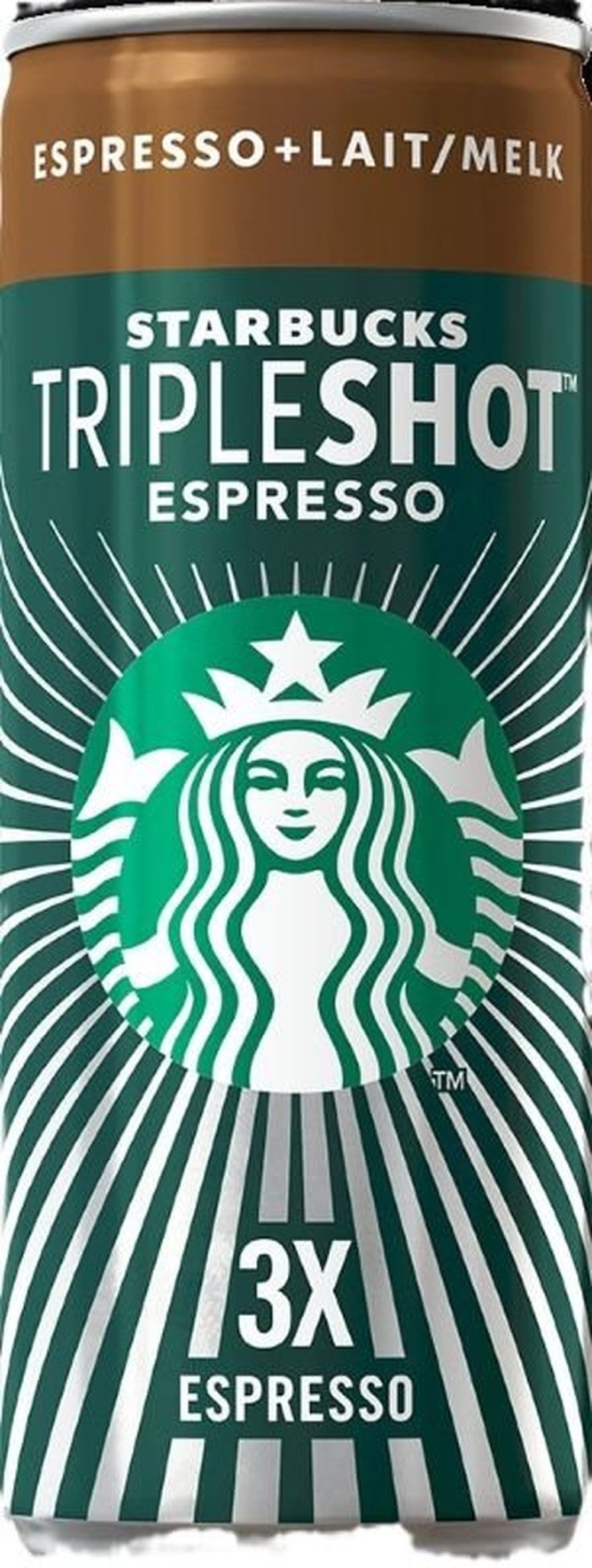 LEDOVÁ KÁVA STARBUCKS ESPRESSO TRIPLESHOT 0,3 l PLECH