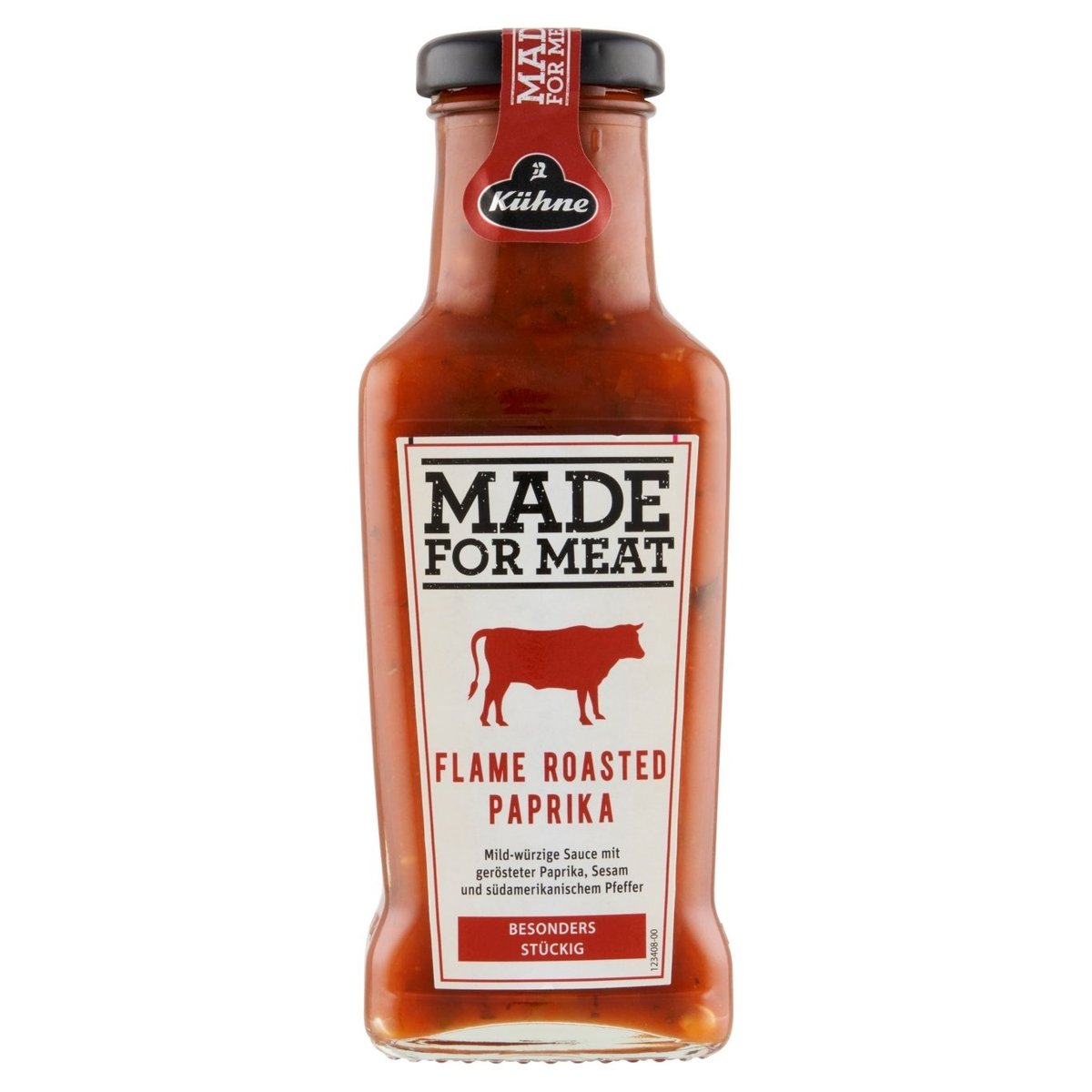 Kühne Made for Meat Omáčka s paprikou pečenou na ohni 235ml