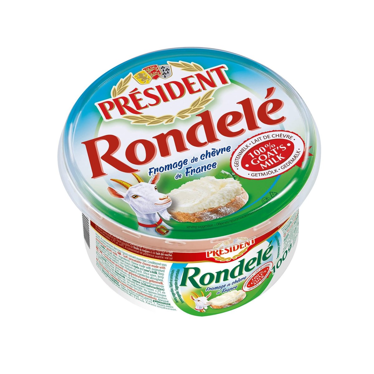 Président Rondelé Kozí sýr 100g