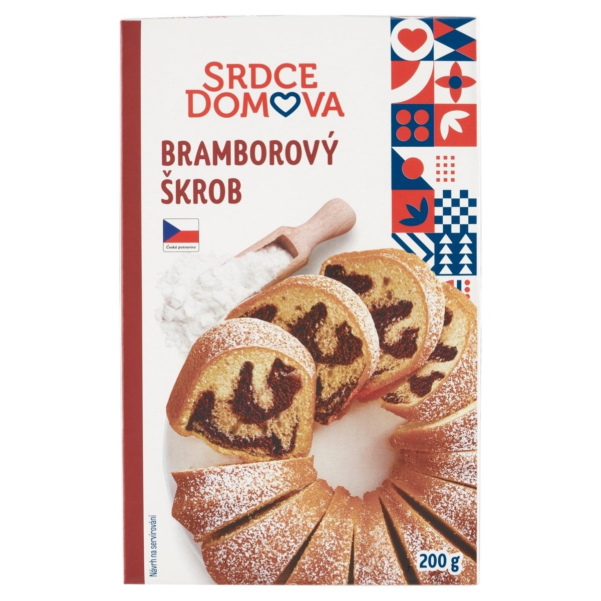 Srdce domova Bramborový škrob 200g