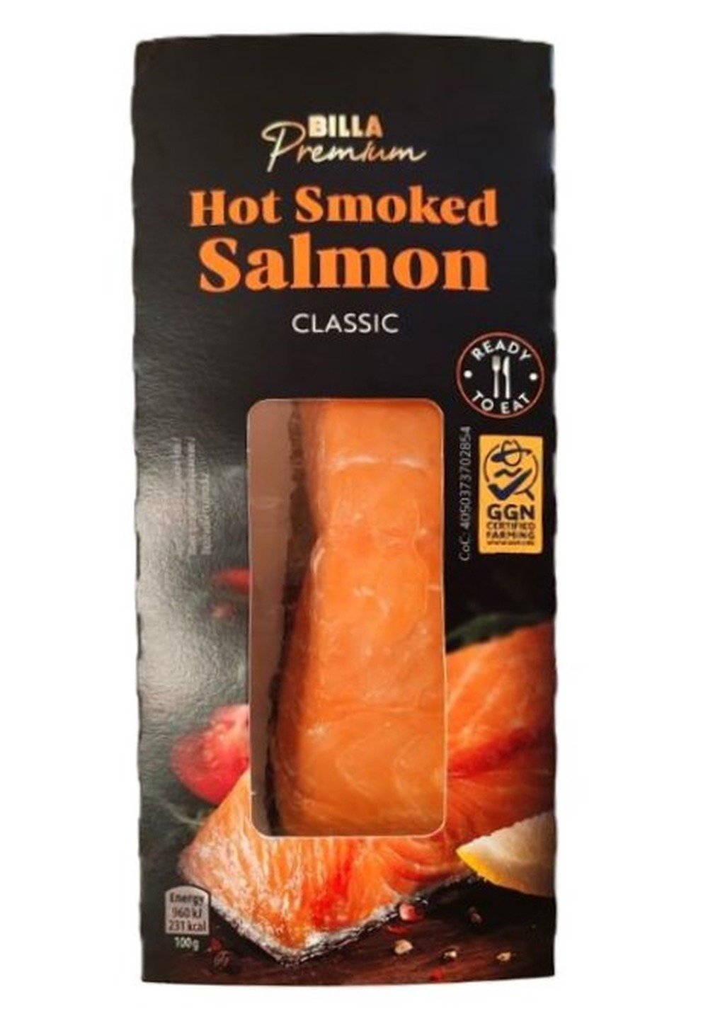 BILLA Premium Filet z lososa atlantického s kůží 125g