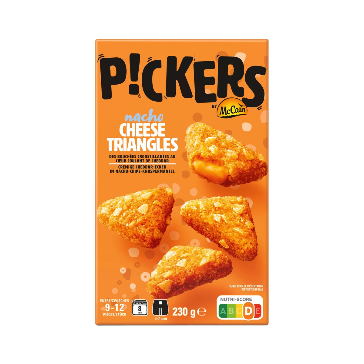 McCain Pickers Nacho Cheese Triangle 230g