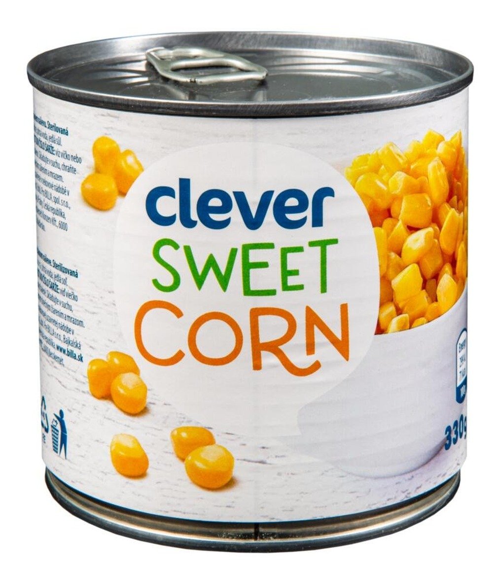 clever Kukuřice v mírně slaném nálevu