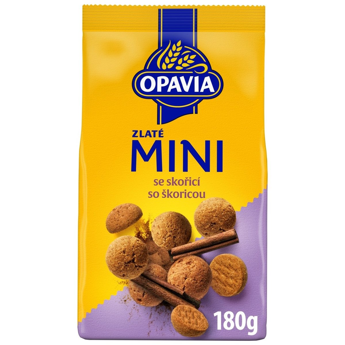 Opavia Mini Skořicové Sušenky Balení 180 g