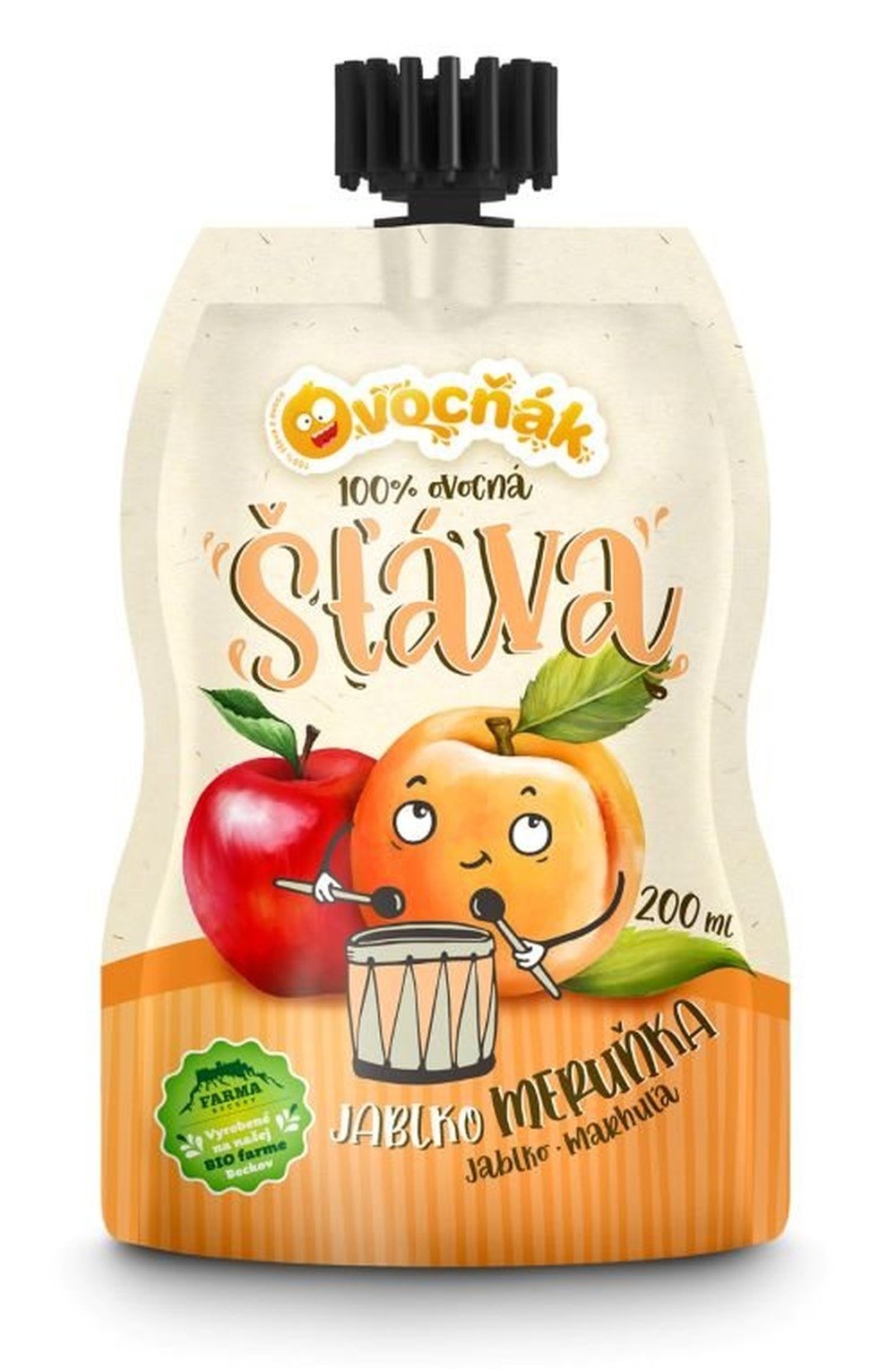 Meruňkový mošt 200ml