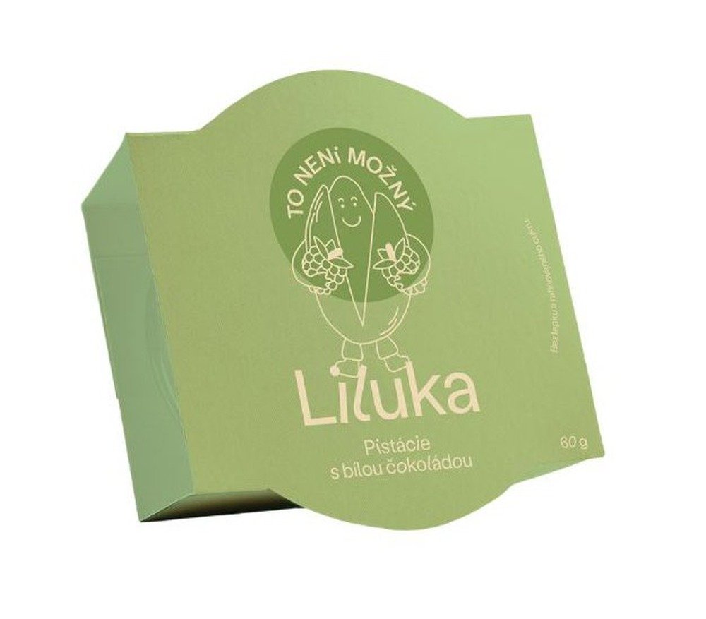 Liluka pistáciová s bílou čokoládou