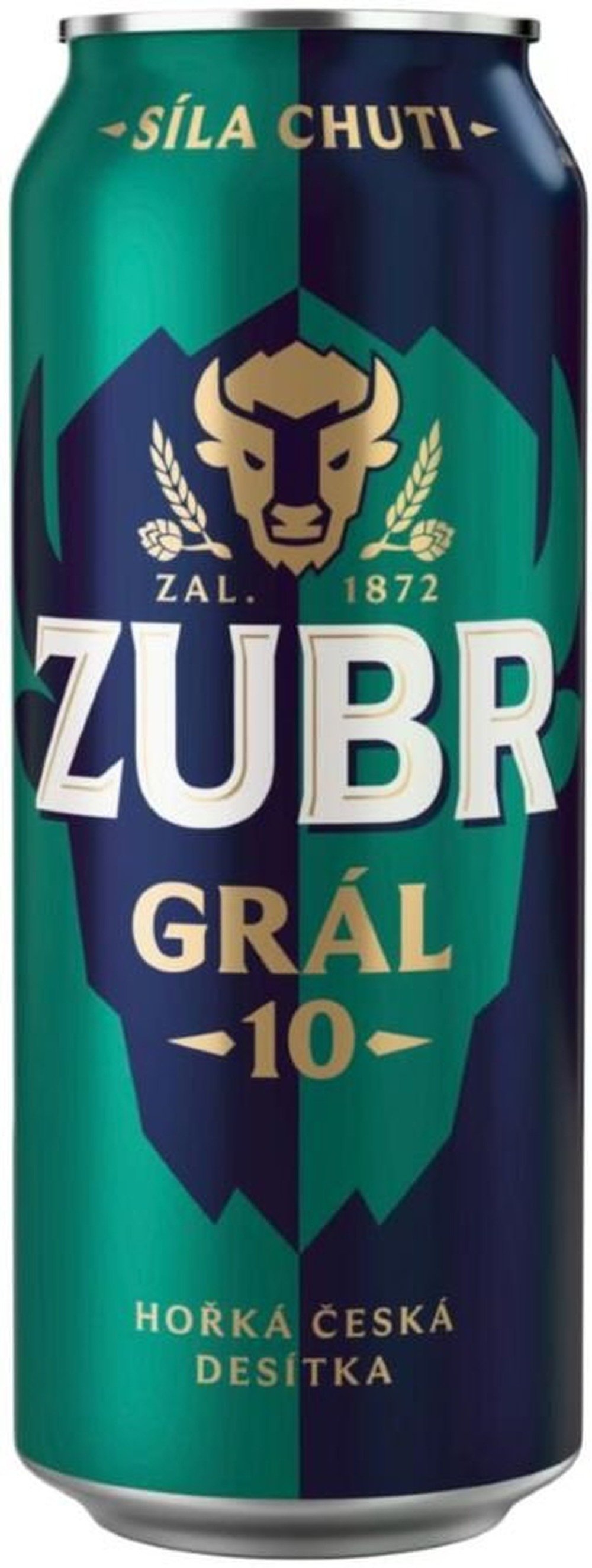 Zubr Grál 10 - 0,5l plech