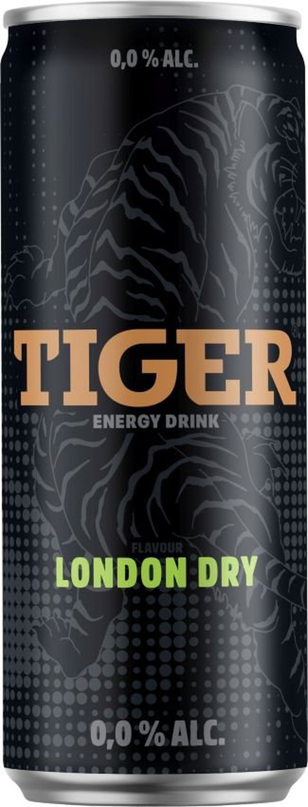 Tiger energy drink London Dry flavoured 0,25L