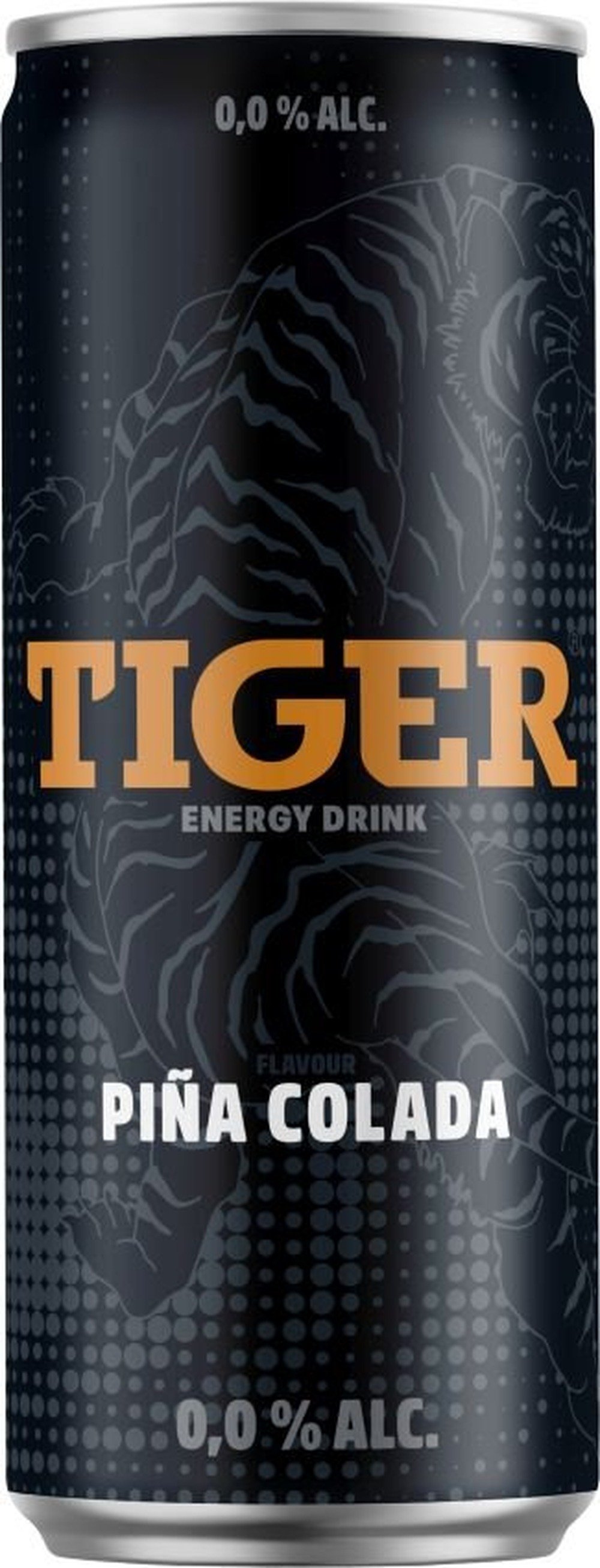 Tiger energy drink Pina Colada flavoured 0,25L plech