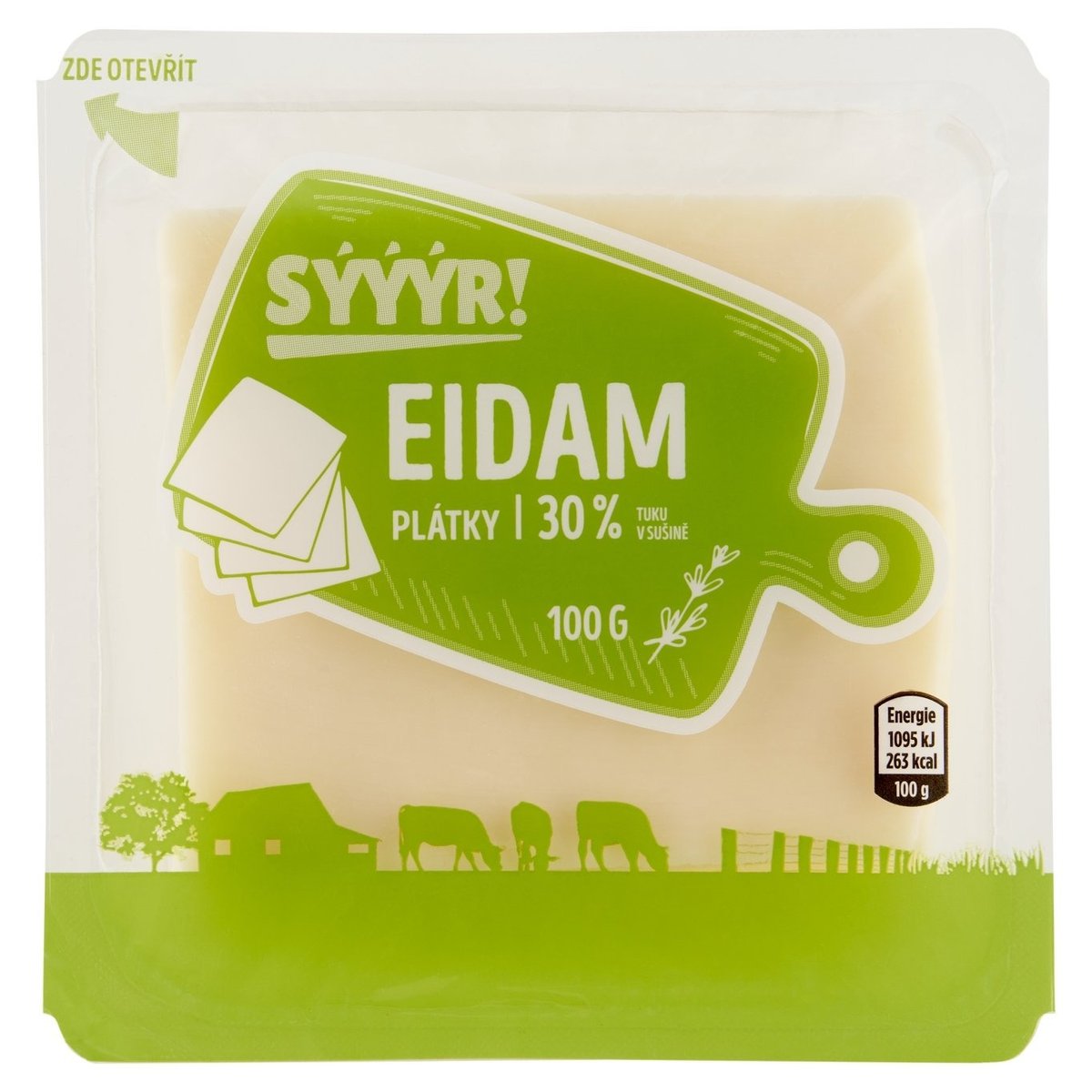 Eidam plátky 100g