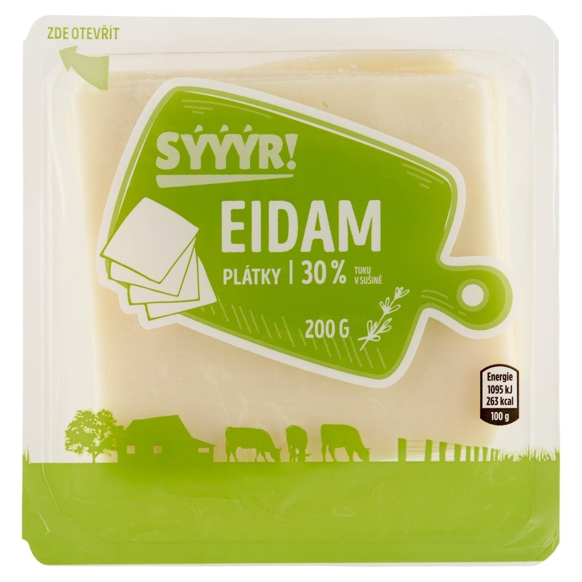 Eidam plátky 200g