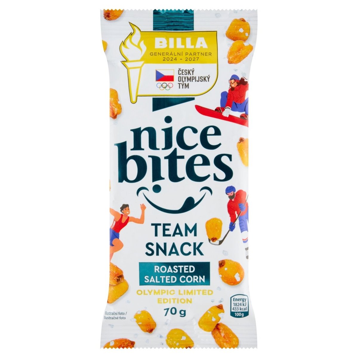 Nice Bites Kukuřice pražená solená 70g