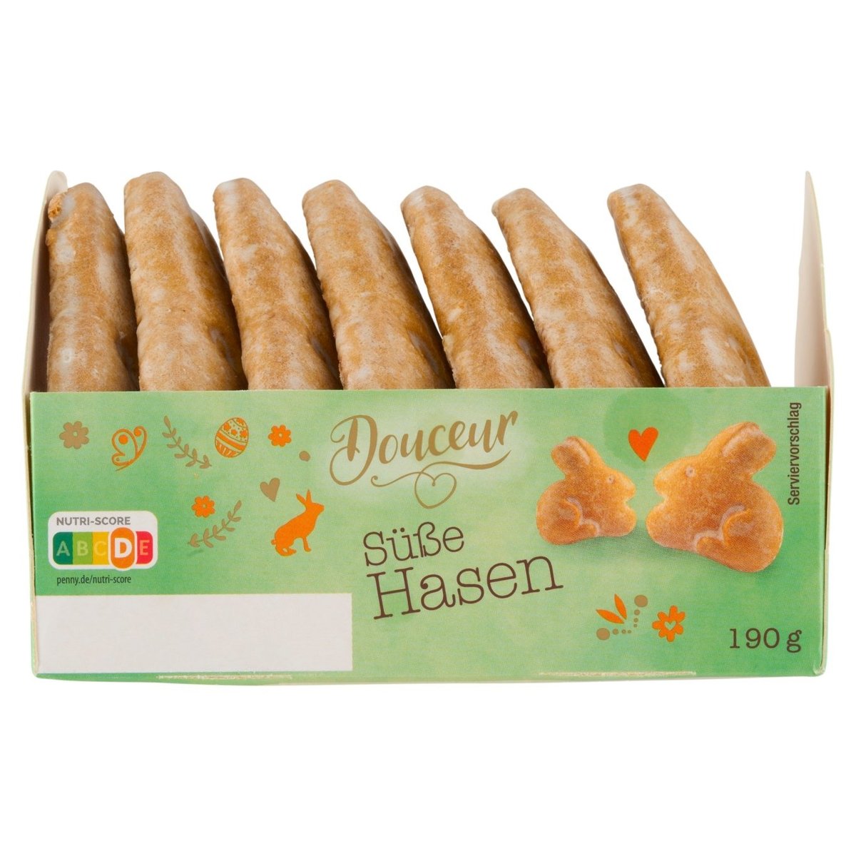 Douceur sušenky glazované 190g