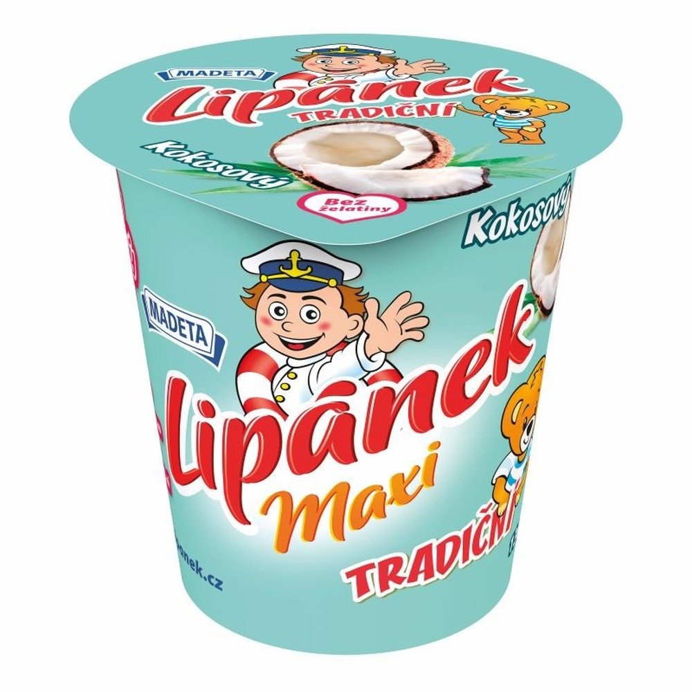 Madeta Lipánek Maxi tradiční kokosový 130g