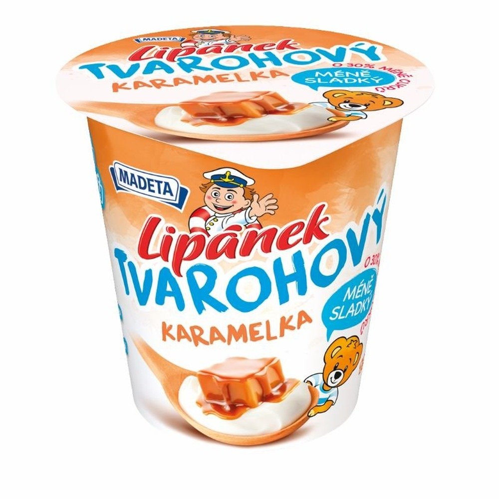 Madeta Lipánek Tvarohový karamelka 130g
