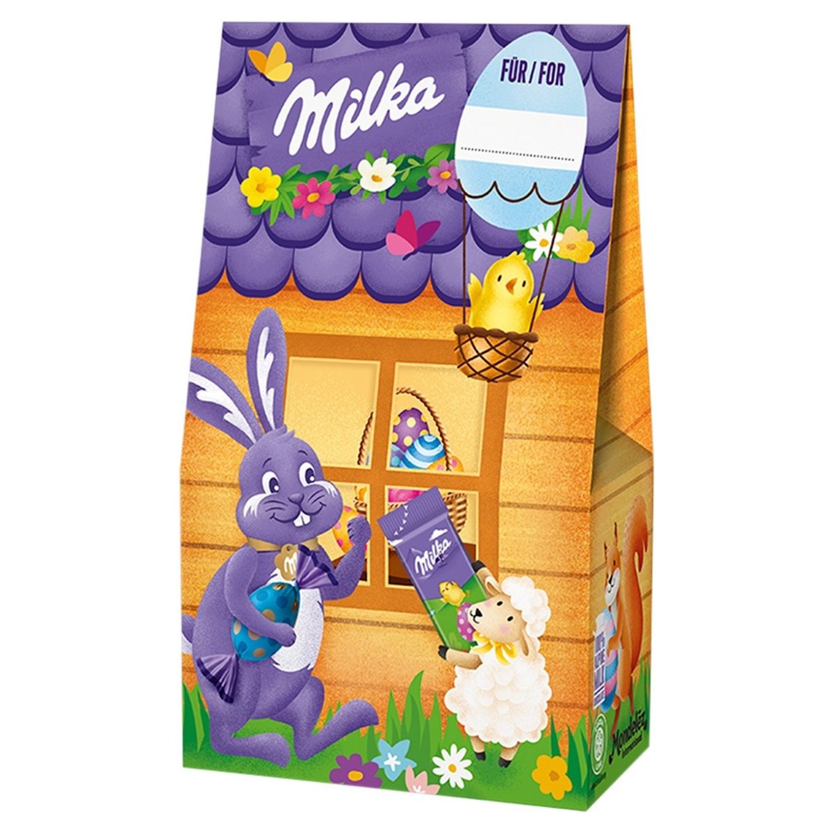 Milka balíček ve tvaru domečku 70g