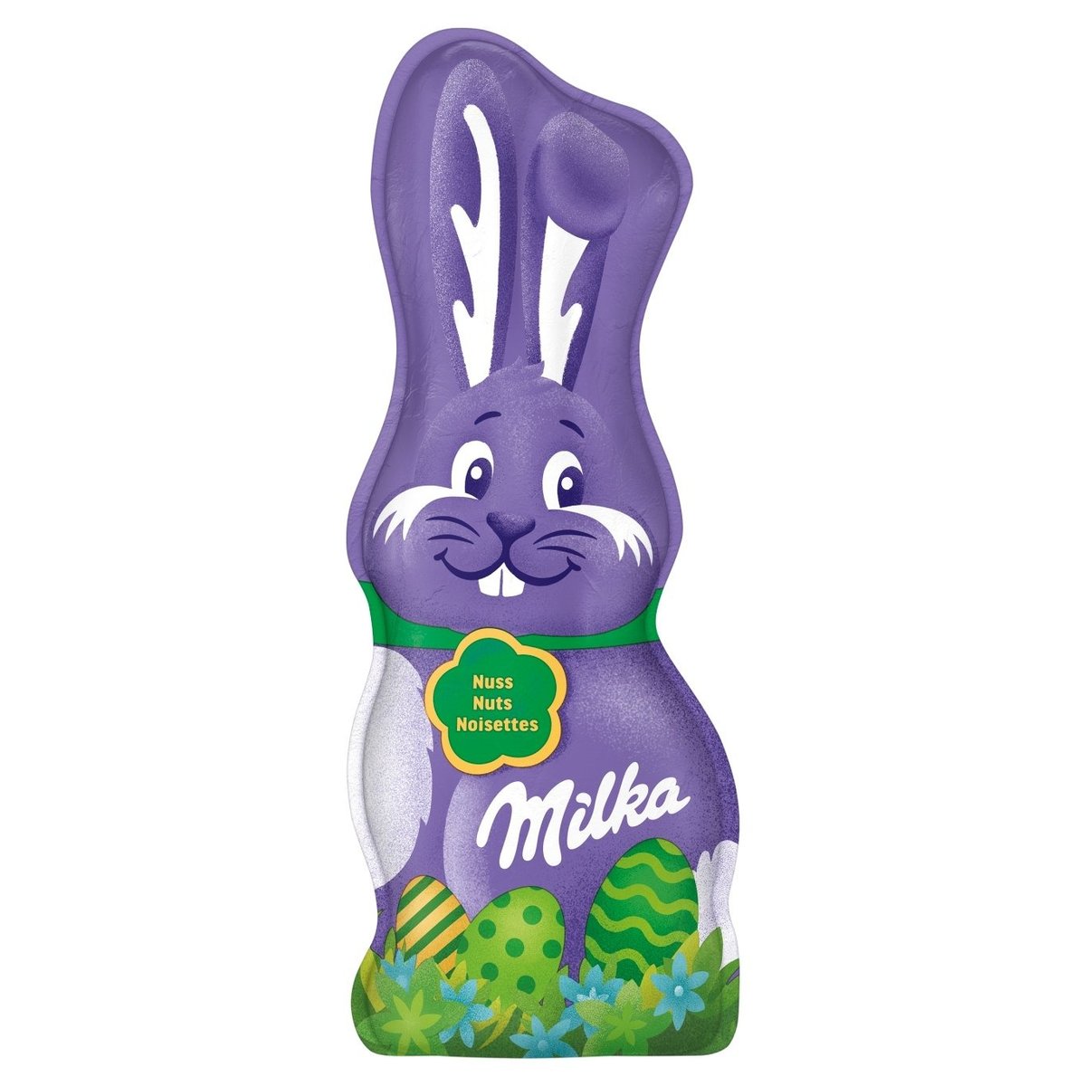Milka zajíček mléčná čokoláda s kousky oříšků 45g
