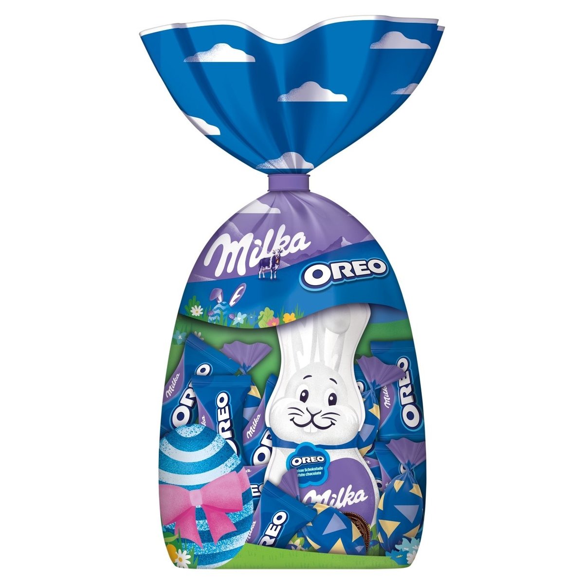 Milka & Oreo balíček, zajíček, vajíčka a čokoláda 212g