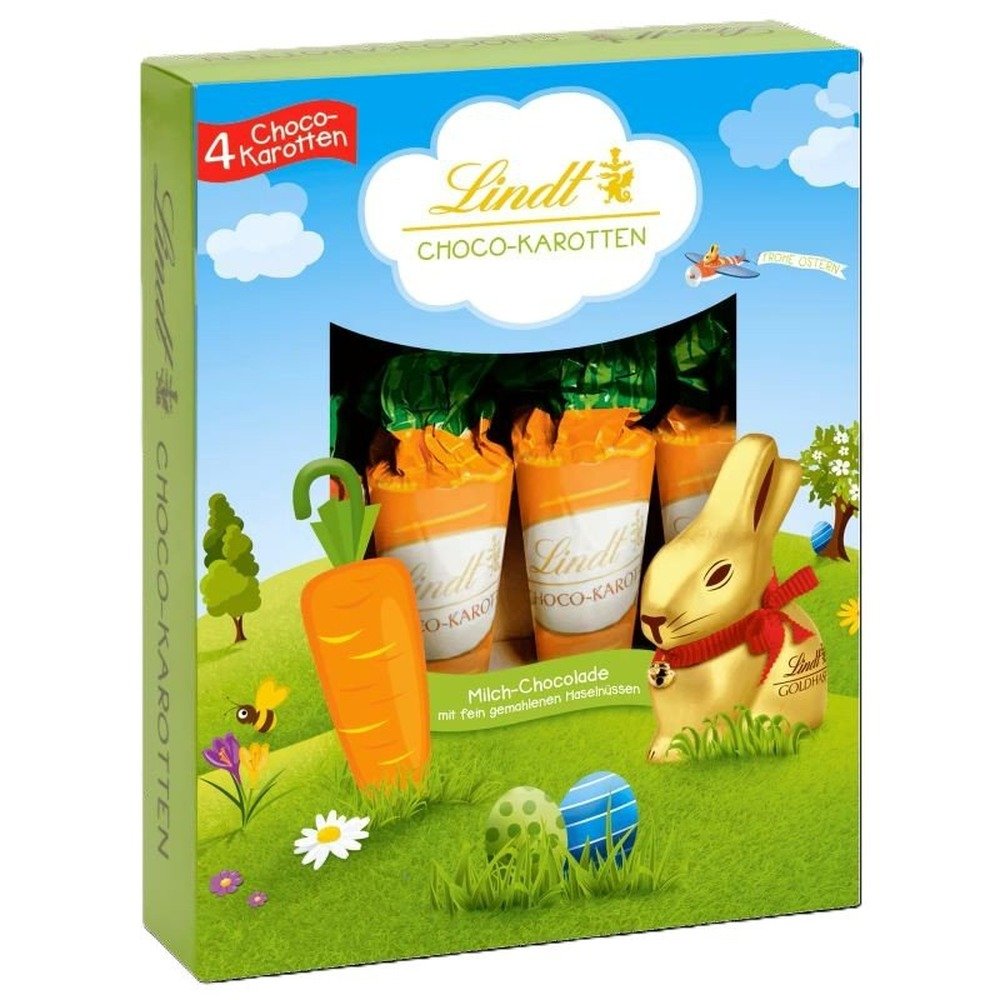 Lindt čokoládové mrkvičky 54g