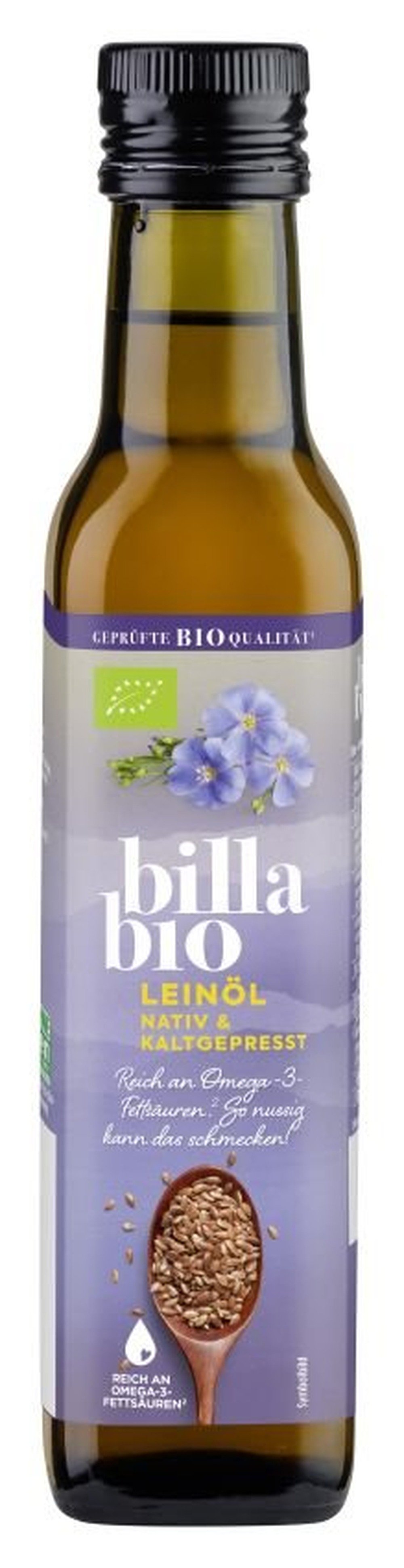 BILLA BIO Lněný olej 250ml