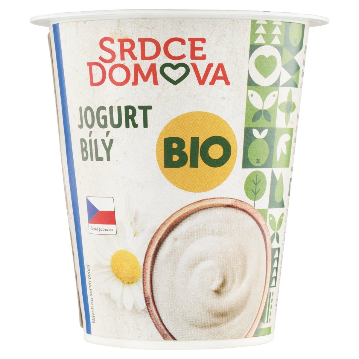 Srdce domova Bio jogurt bílý 150g