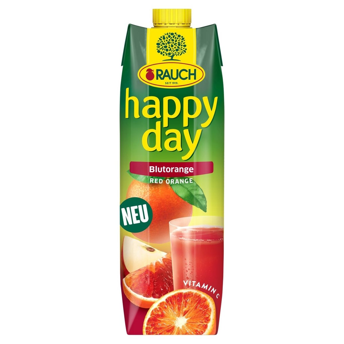 HAPPY DAY ČERVENÝ POMERANČ 1 l