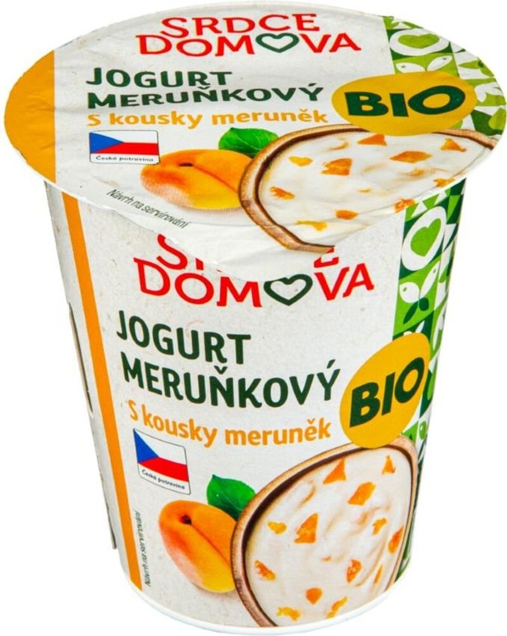Srdce domova BIO Meruňkový jogurt