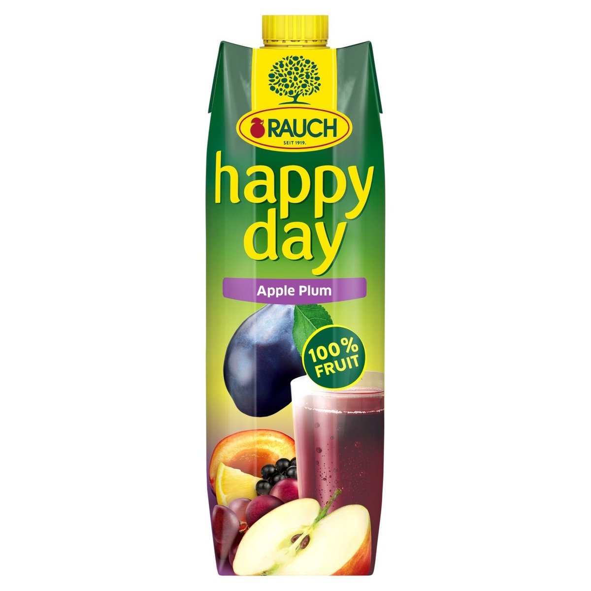 Happy Day Jablko Švestka 1l