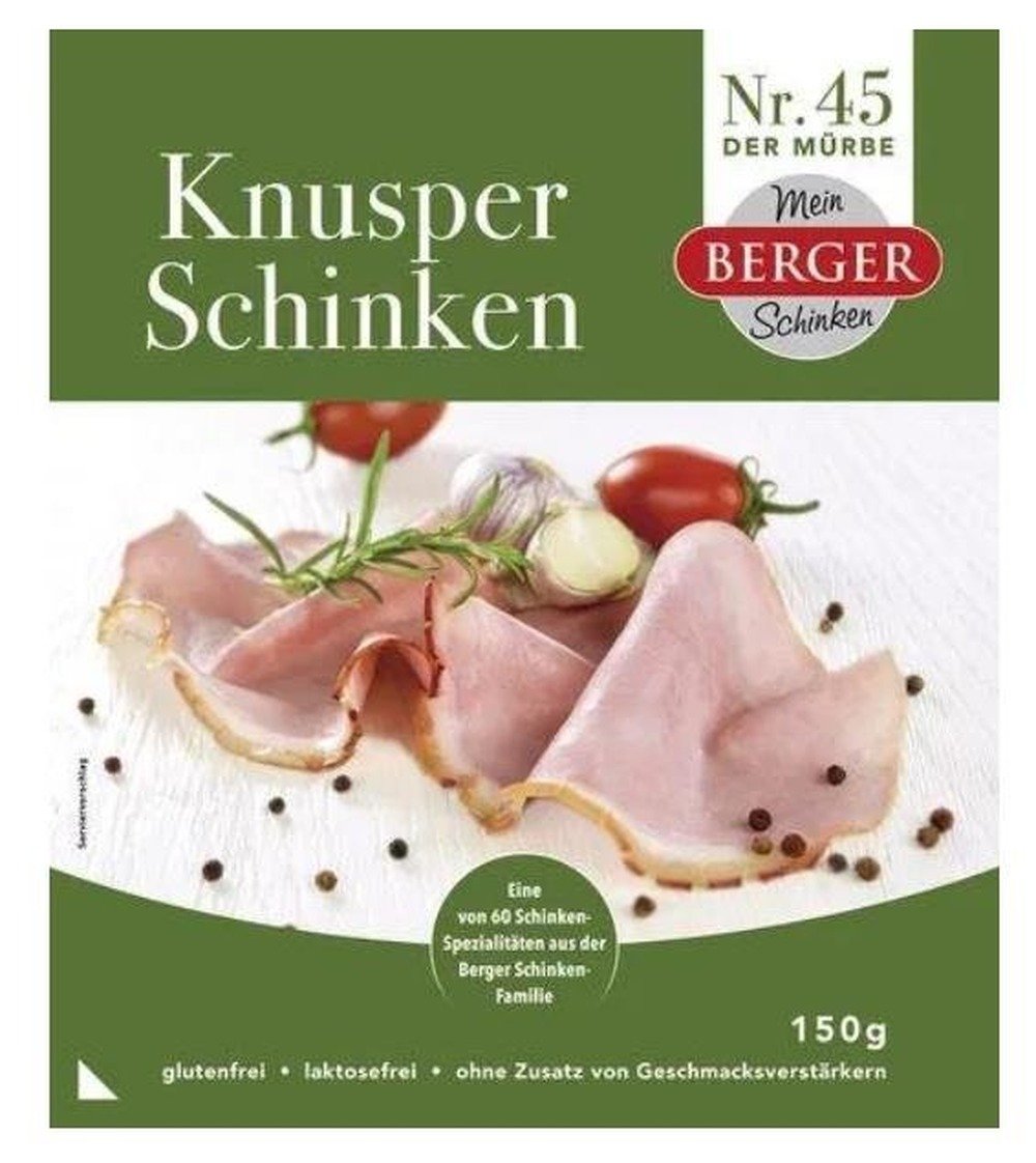 Berger Křupavá šunka 150g