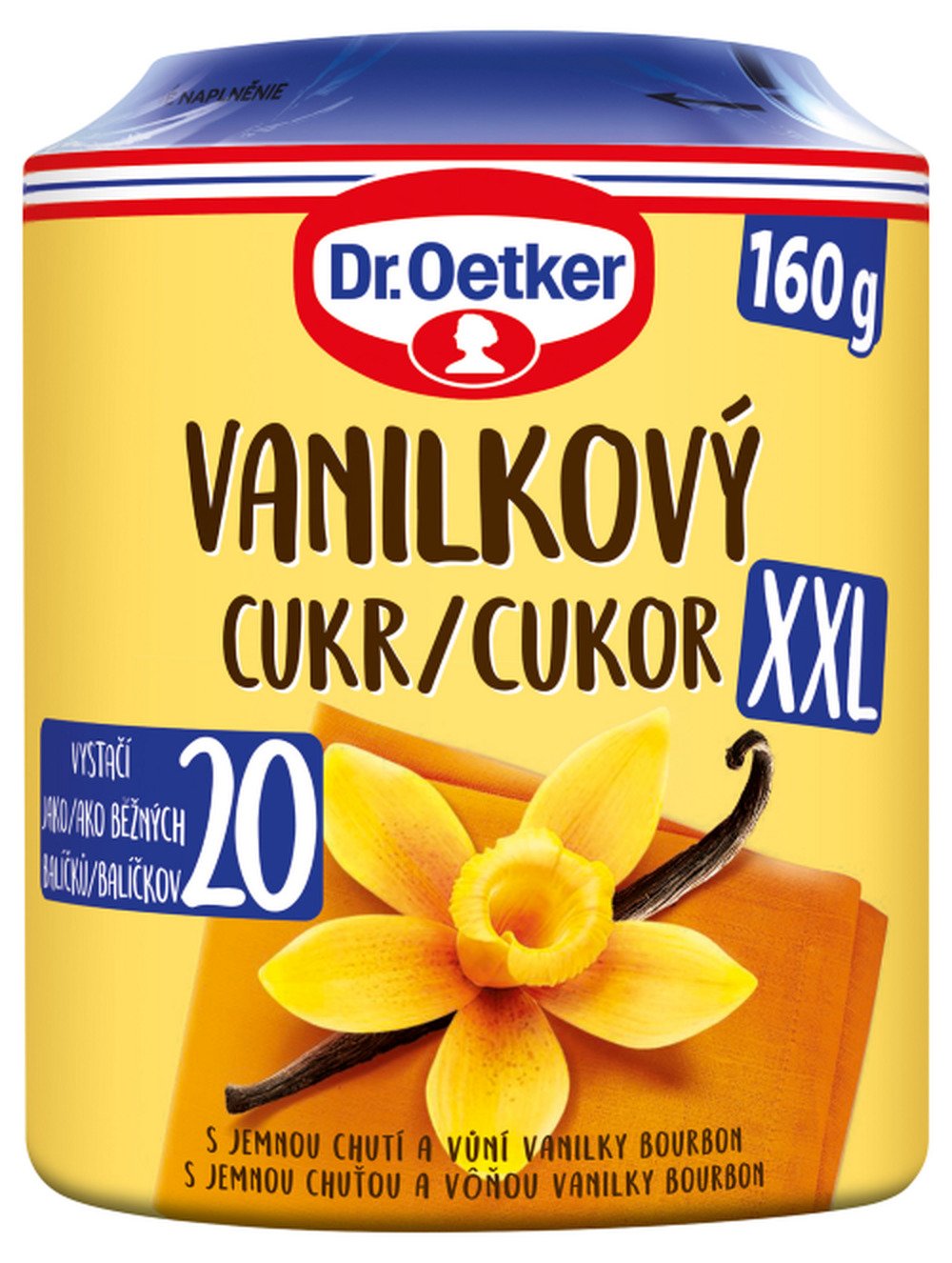 Dr. Oetker XXL vanilkový cukr 160g