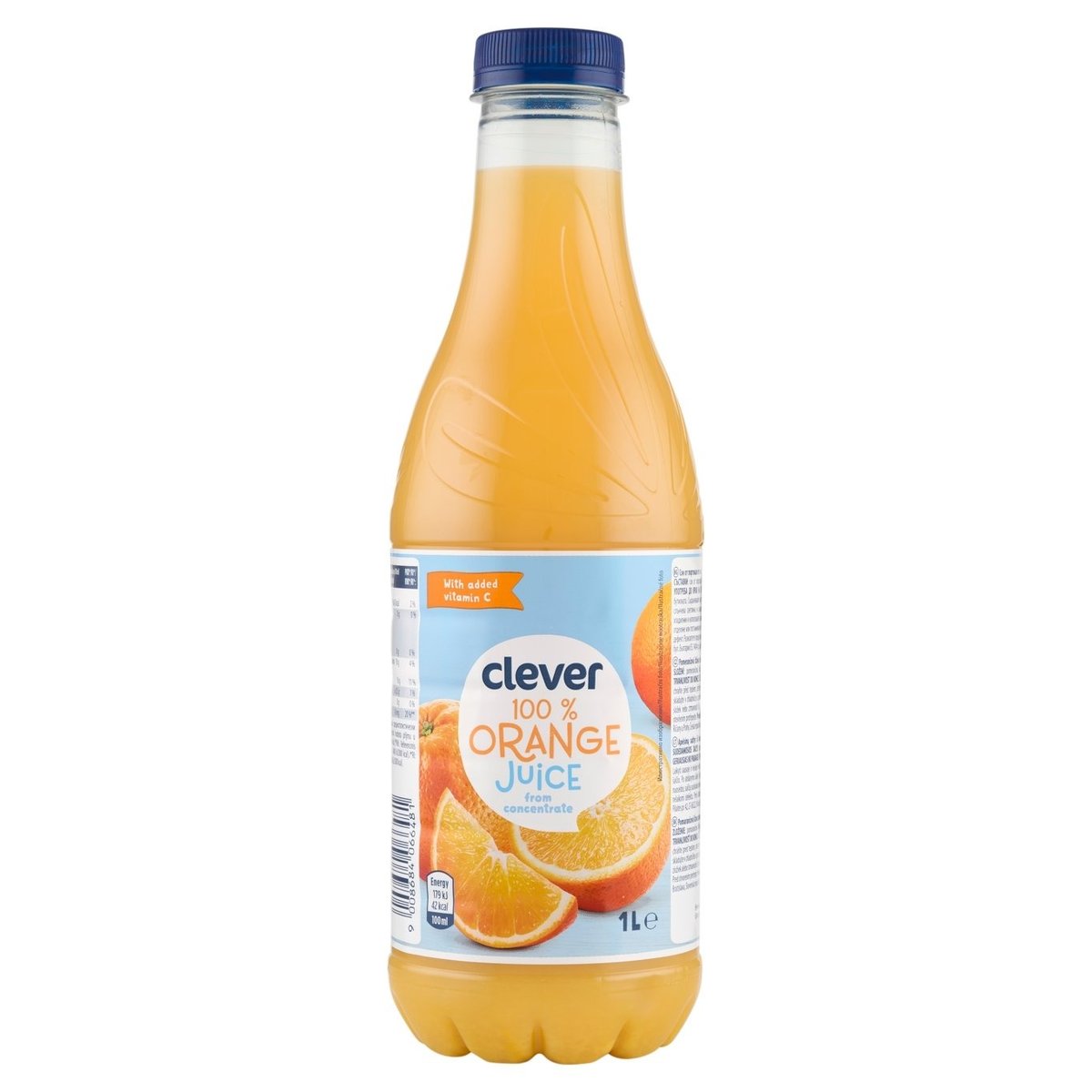 clever Pomerančová šťáva z koncentrátu s vitaminem C 1l