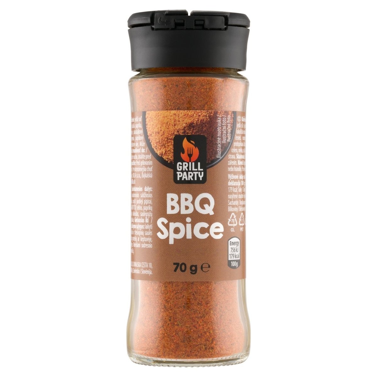 GRILL Party Kořenící přípravek sypký na barbecue 70g