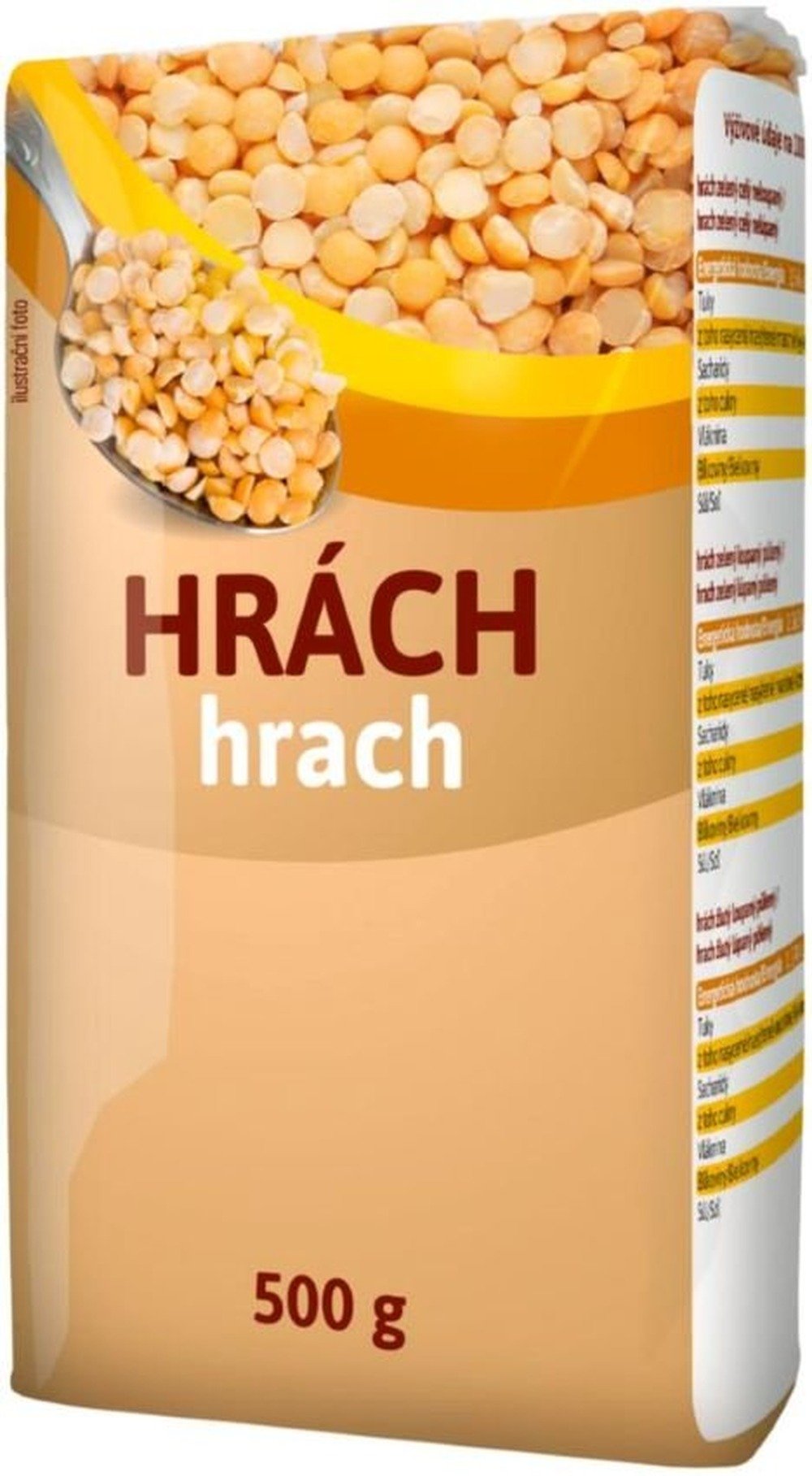 La Food Hrách žlutý loupaný půlený