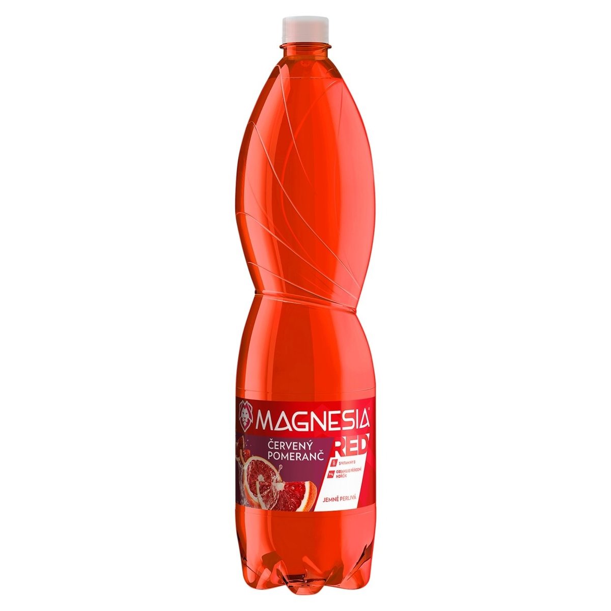 Magnesia Red Červený pomeranč jemně perlivá 1,5l