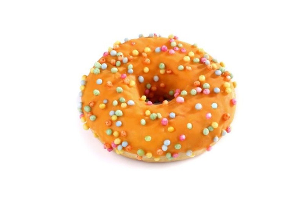 Donut s meruňkovou náplní 71g