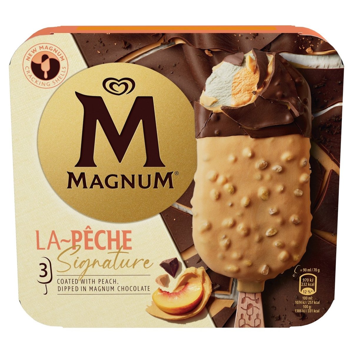 MAGNUM SIGNATURE LA PECHE 3 x 90 ml