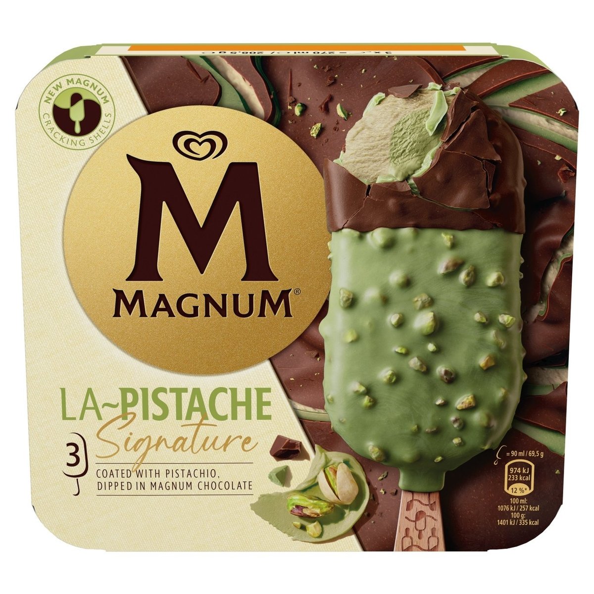 MAGNUM SIGNATURE LA PISTACHE 3 x 90 ml