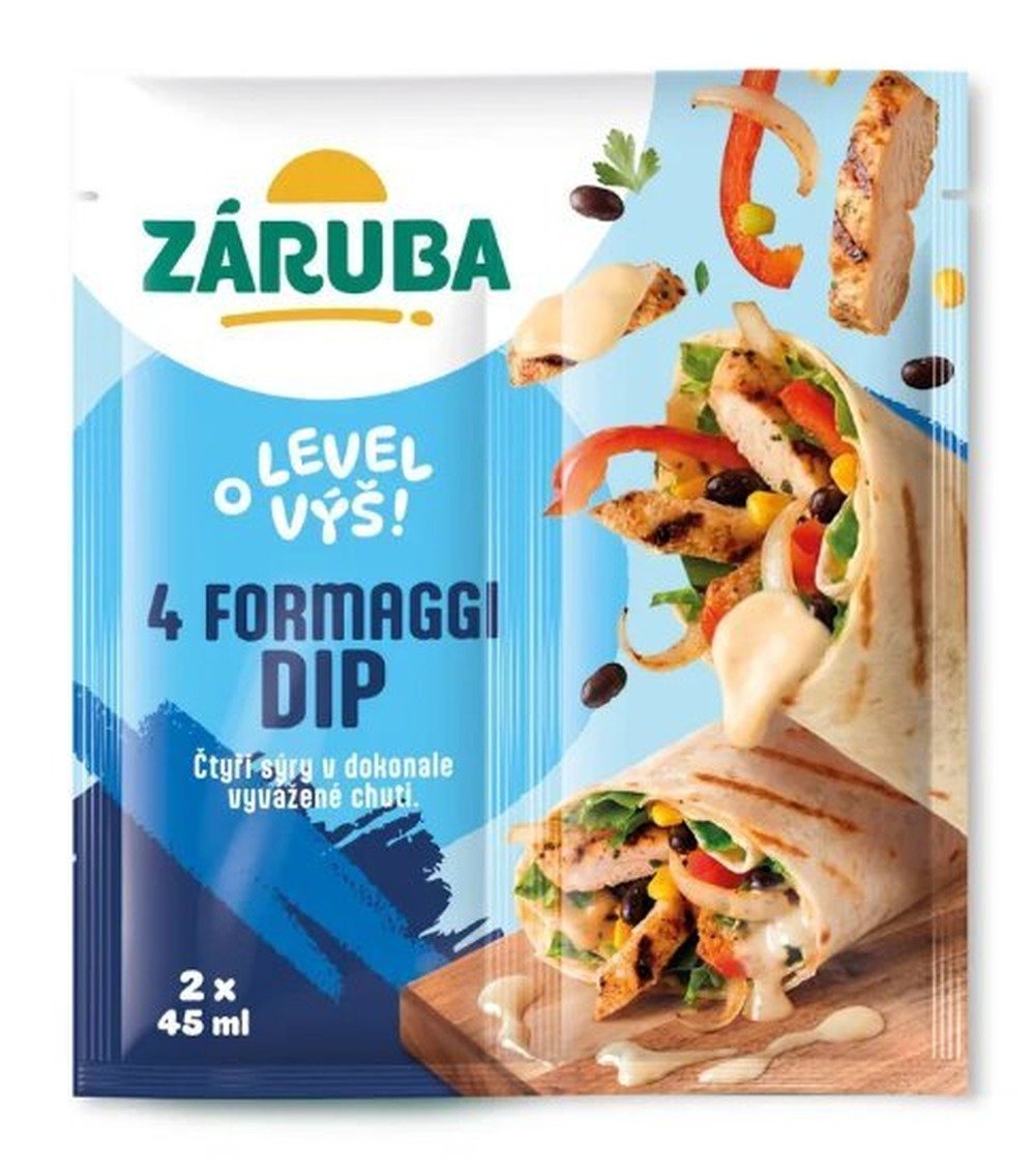 Záruba Dip Quattro Formaggi 2x45ml