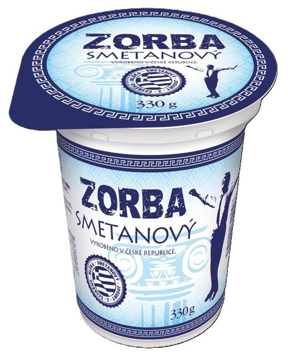 Zorba jogurt bílý 330g