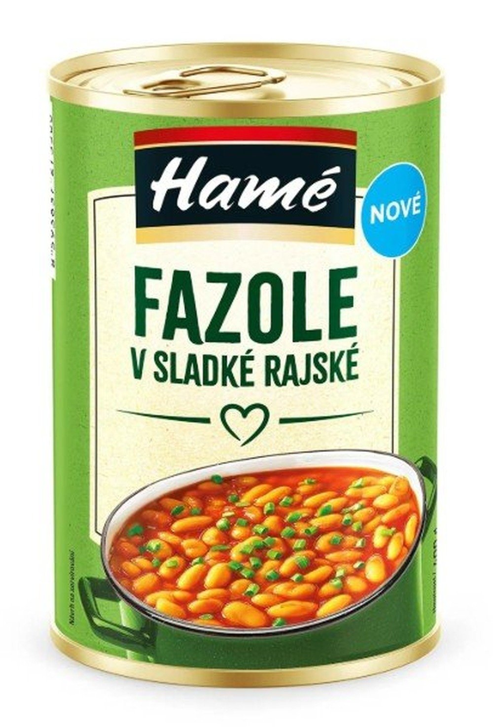Hamé Fazole v sladké rajské 400g